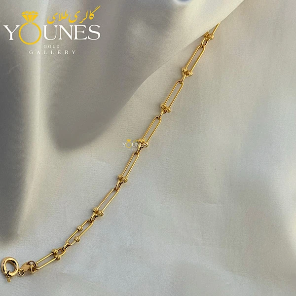 دستبند طلا دیپلمات گوی دار